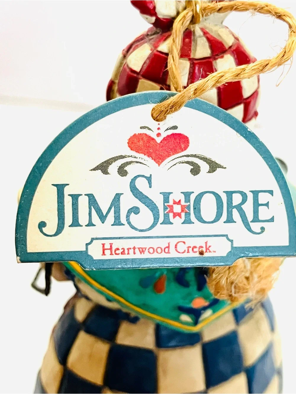 Jim Shore 2006 Heartwood Creek Woman Snowman Ornament 5.5in Tall